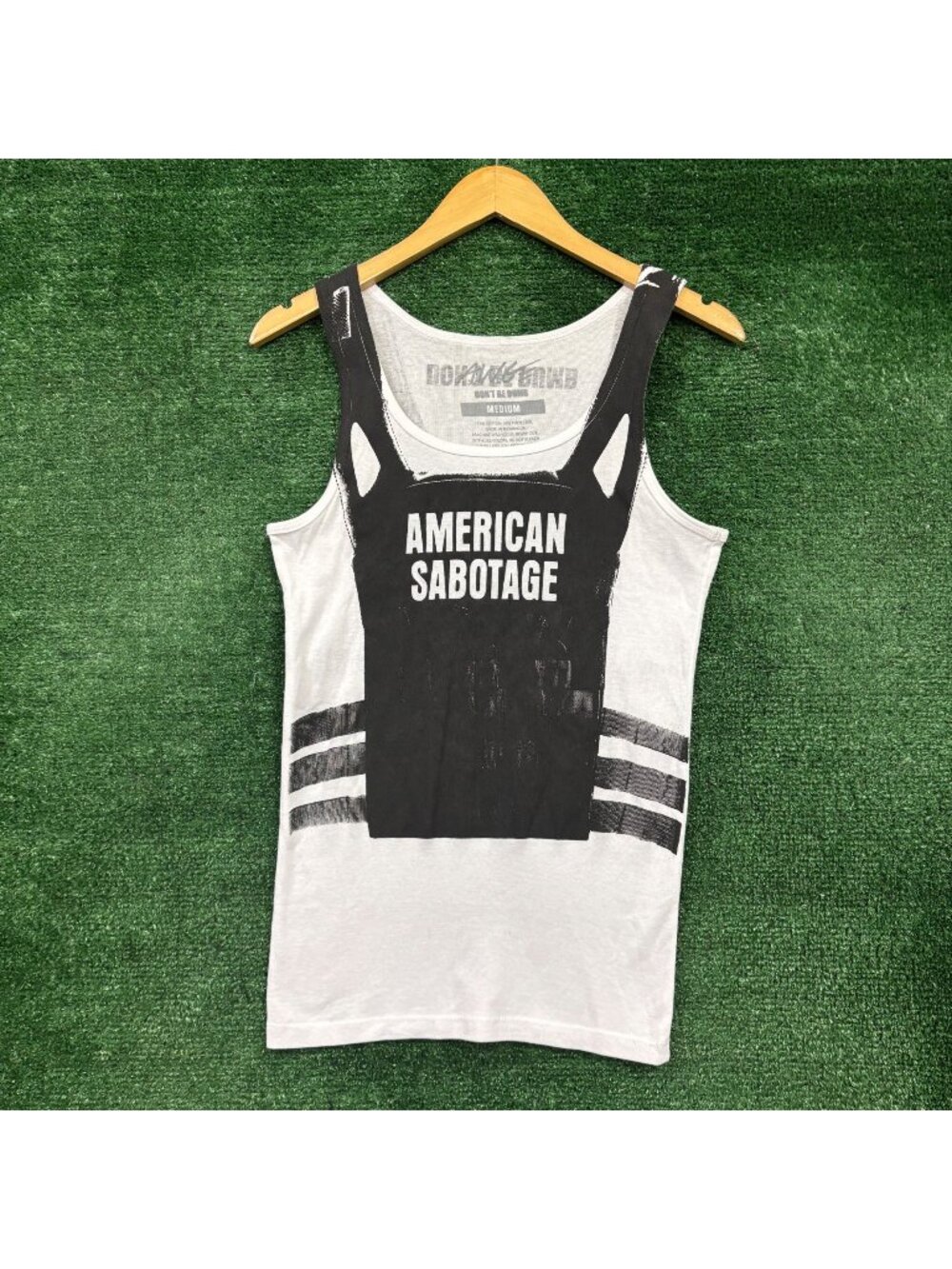 Asap Rocky x AWGE American Sabotage BV Rolling Loud Hip-Hop Tank Size Medium